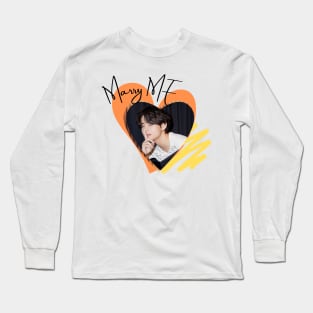 Marry Me Taehyung Long Sleeve T-Shirt